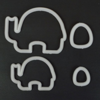 Cutter Set - Mummy and Baby Elephants